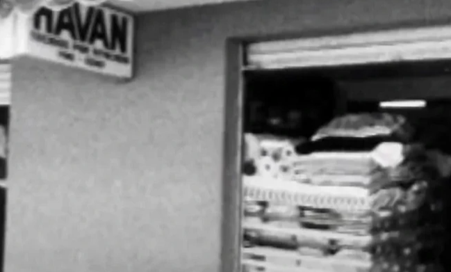 Fotografia de como era a Havan em seu começo